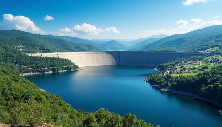 explorez le barrage de bimont et découvrez son rôle crucial dans l'approvisionnement en eau et le développement de la région.