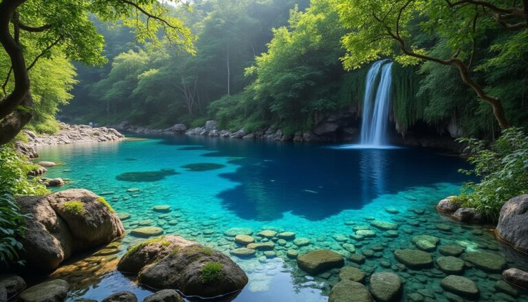 découvrez la blue eye en albanie, une source naturelle d'eau cristalline aux couleurs éclatantes, un site incontournable pour les amoureux de la nature et les voyageurs avides de paysages uniques.