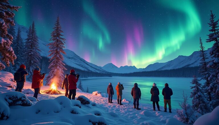 explorez les secrets fascinants de l'aurore boréale et découvrez les meilleures méthodes pour l'observer dans toute sa splendeur.