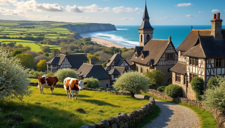 explorez les trésors culturels et naturels de la basse-normandie, entre patrimoine historique, paysages authentiques et traditions vivantes.