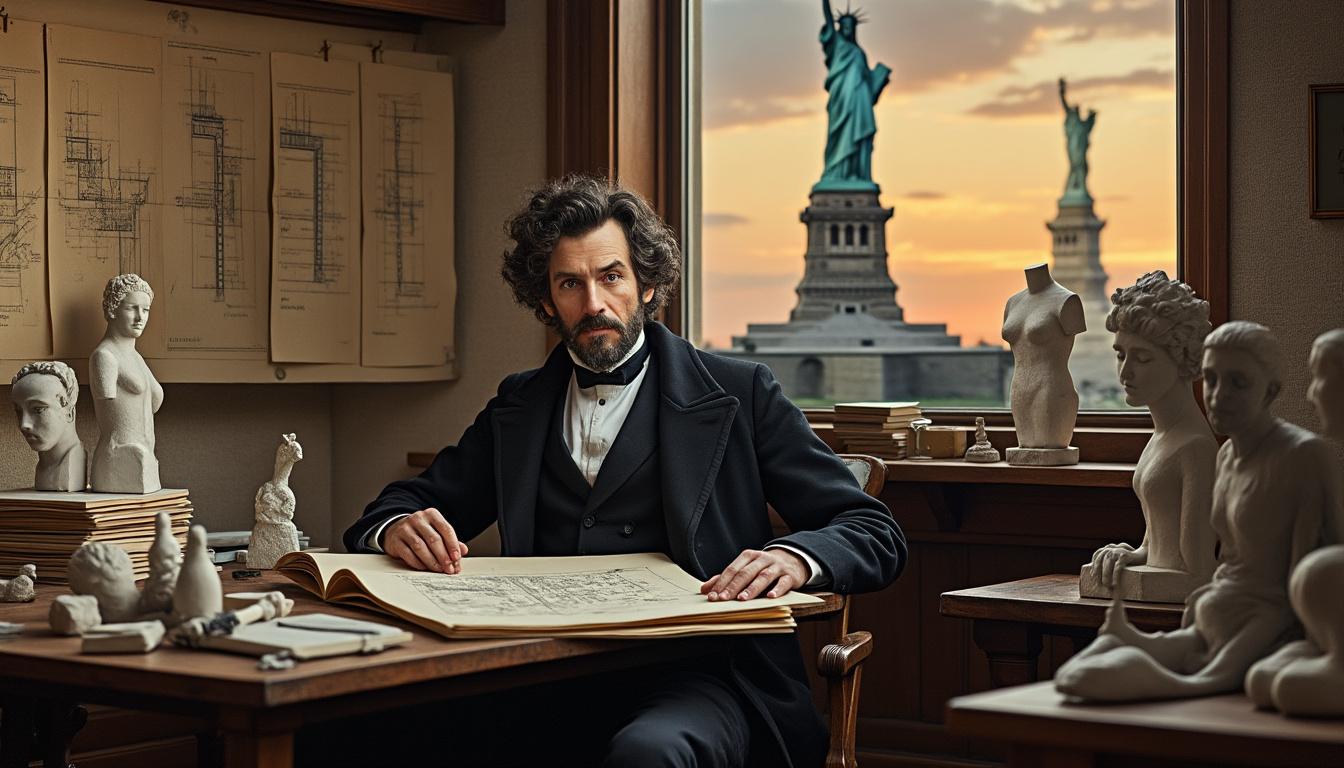 Lire la suite à propos de l’article La vie et l&rsquo;œuvre de Bartholdi, créateur de la statue de la liberté