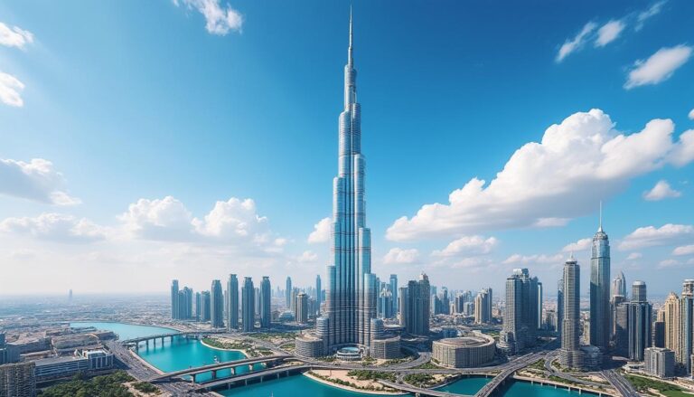 découvrez la hauteur exacte du burj khalifa, le plus haut gratte-ciel du monde, ainsi que ses records impressionnants et caractéristiques uniques.