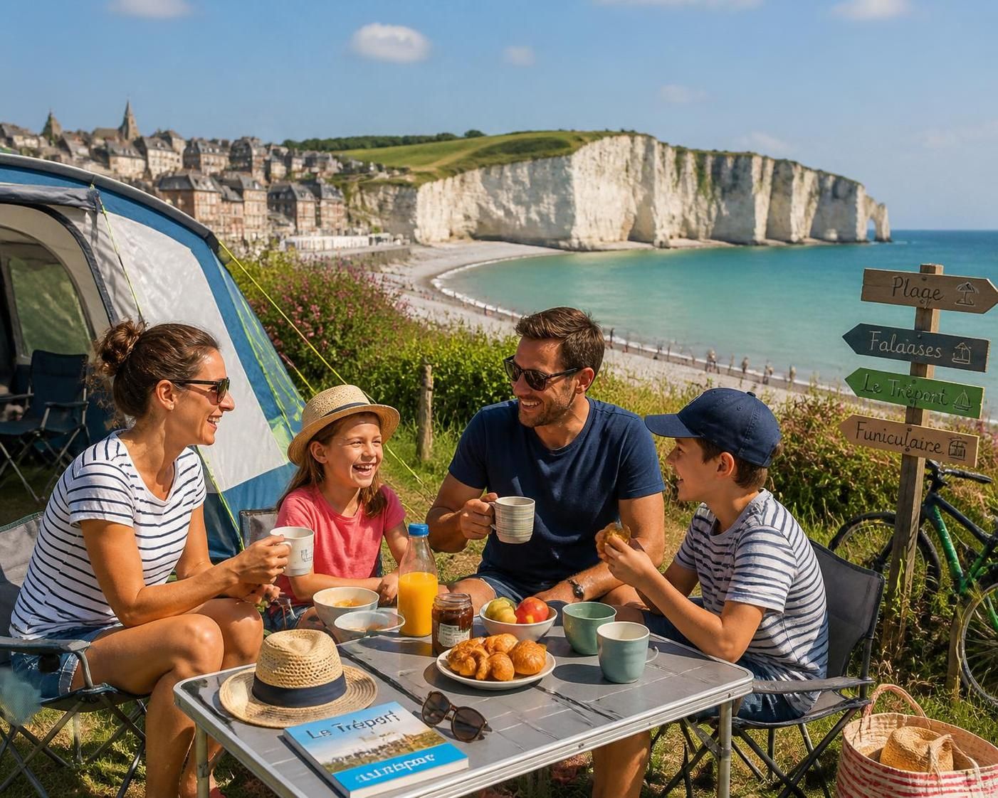 découvrez les activités familiales du camping le tréport, idéalement situé au bord de la mer. profitez d'un séjour convivial avec des animations pour petits et grands, des sports nautiques, et des balades en bord de plage.