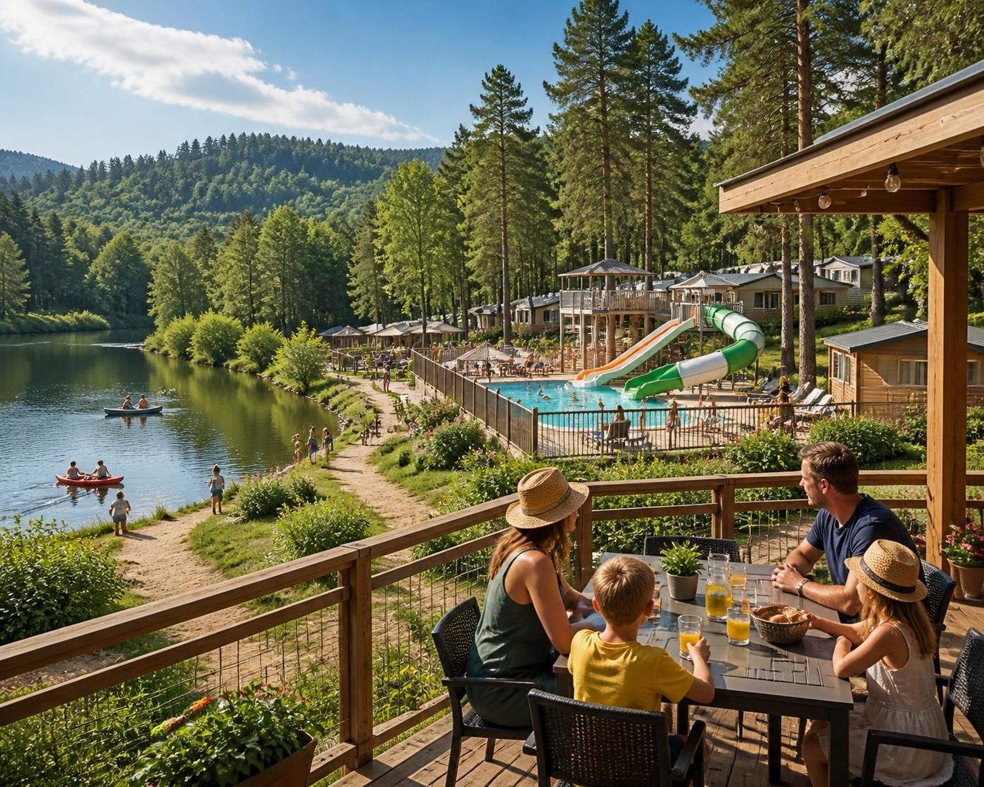 découvrez le camping les terrasses du lac, un havre de nature au bord de l'eau idéal pour des vacances en famille. profitez d'activités en plein air, de paysages magnifiques et d'un cadre convivial pour un séjour inoubliable.