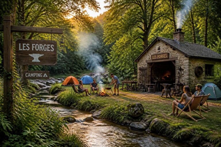 découvrez les forges camping, un lieu enchanteur pour des vacances authentiques au cœur de la nature, alliant confort et charme.