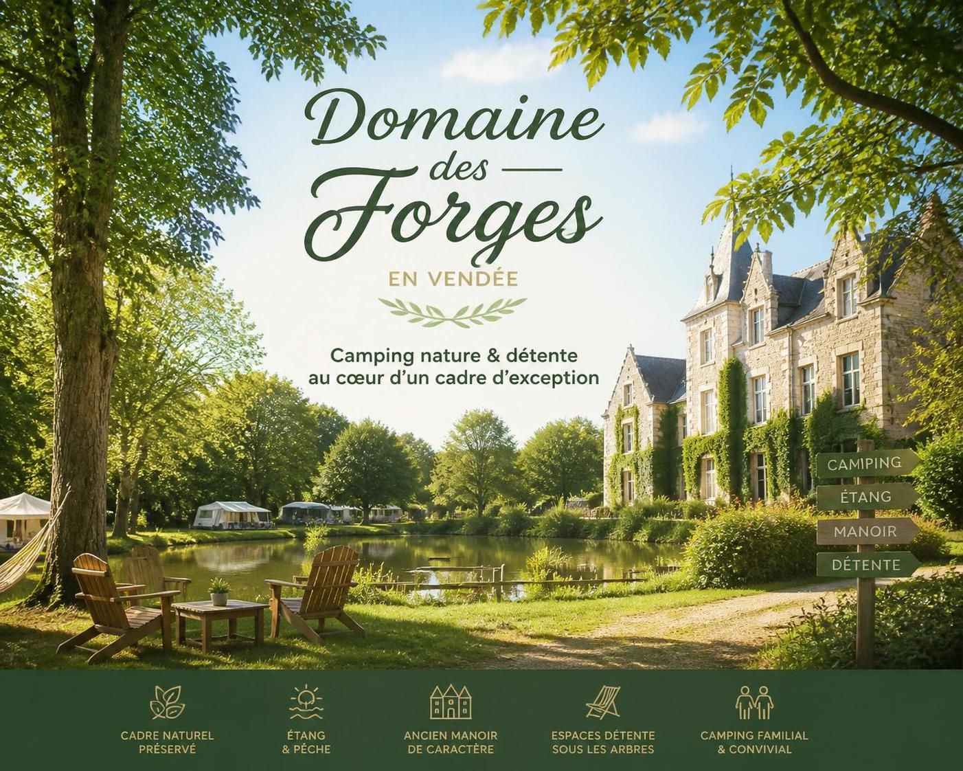 découvrez les forges camping, un lieu plein de charme pour des vacances inoubliables au cœur de la nature, idéal pour se ressourcer en famille ou entre amis.