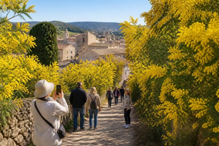 découvrez pourquoi les mimosas en fleurs à portiragnes attirent de nombreux visiteurs enchantés par leur beauté éclatante et leur parfum envoûtant.