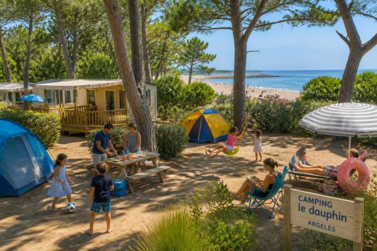découvrez le camping le dauphin à argelès, un havre de paix idéal pour des vacances en famille réussies entre nature, loisirs et détente au cœur du pays catalan.