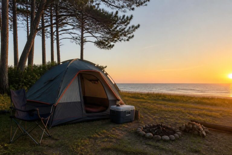 découvrez les meilleurs emplacements pour poser votre tente à mimizan la plage et profitez d'un séjour inoubliable entre nature et océan.