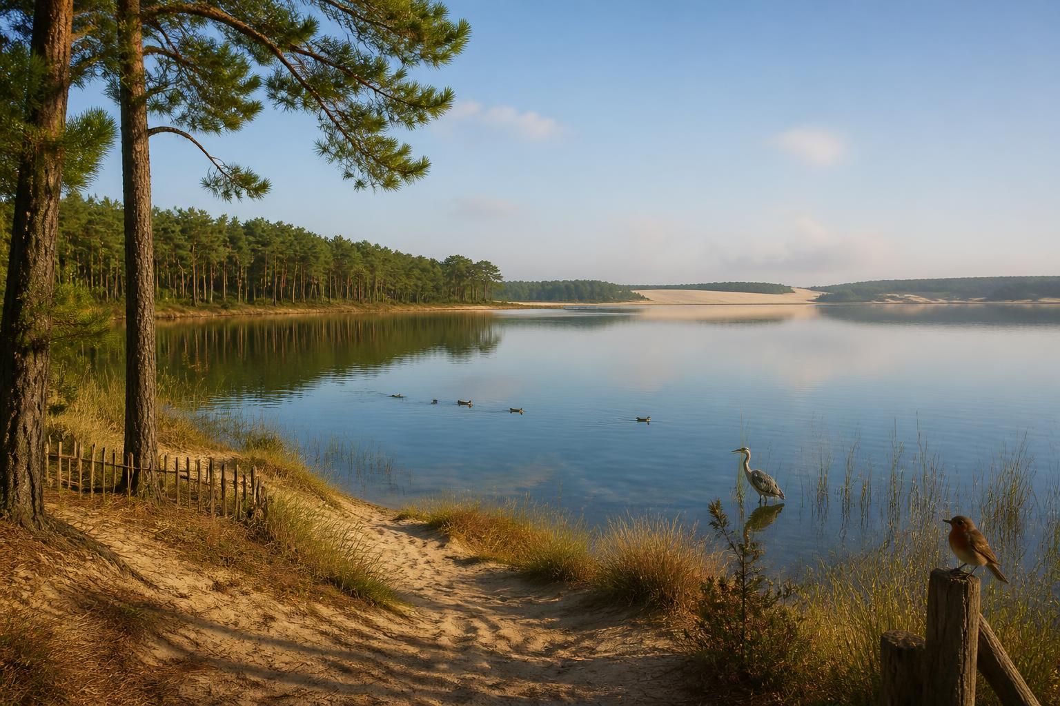 découvrez le camping au lac sanguinet, un havre de paix niché entre dunes et forêts, idéal pour des vacances en pleine nature alliant détente et activités de plein air.