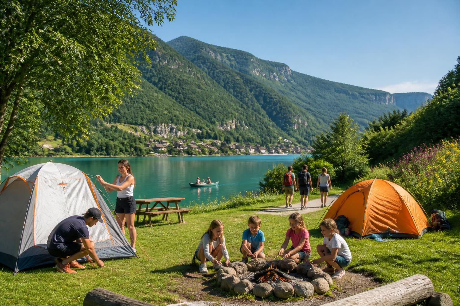 Lire la suite à propos de l’article Pourquoi le camping Chanaz séduit les amateurs d&rsquo;escapades nature en Savoie ?